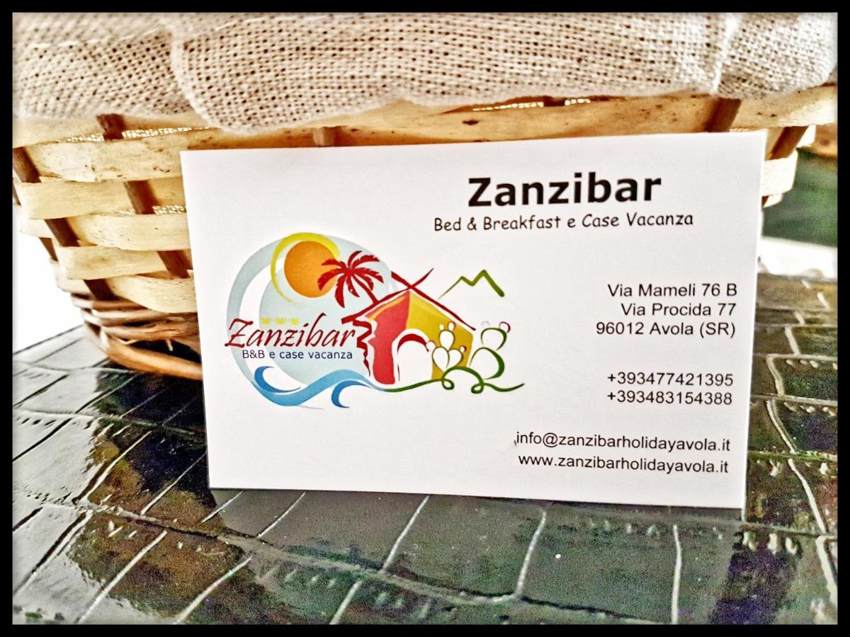 B&B Zanzibar - Ospitalità Siciliana Avola Esterno foto